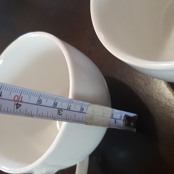 White Tea Cups / Coffee Mugs Whole Home by Sears Canada Inc. - Picture 3 of 4